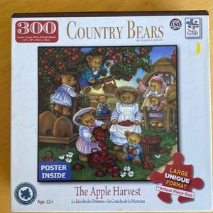 Country Bears The Apple Harvest Jigsaw Puzzle